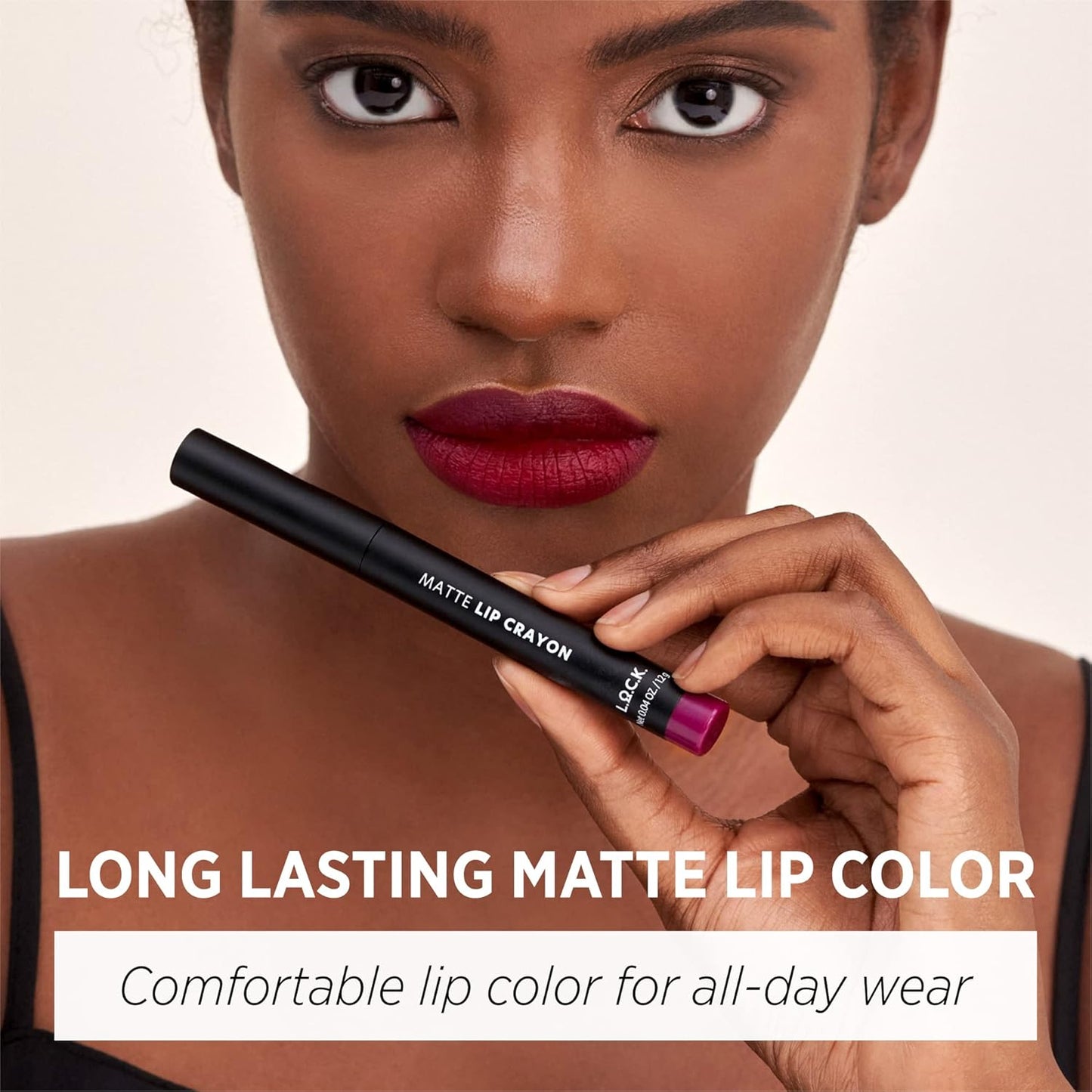 MATTE LIP CRAYON 03 TAUPE BEIGE Long Lasting Velvet Soft Matte Lipstick