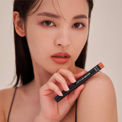 MATTE LIP CRAYON 03 TAUPE BEIGE Long Lasting Velvet Soft Matte Lipstick