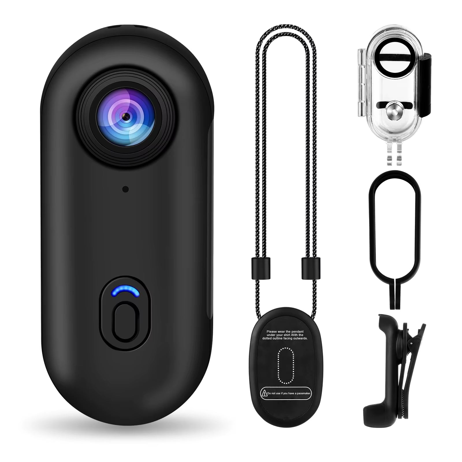 1080P Vlog Wireless Camera Ultra Small Body Cam Motorcycle Bicycle Helmet Subminiature Action Cam Wifi Portable Video Recorder