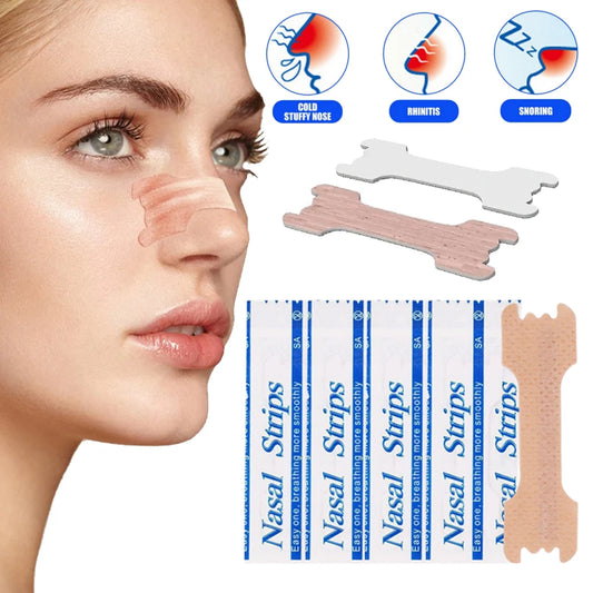 10/90PCS Breath Nasal Strips Right Aid Stop anti Snoring Nose Patch Good Sleeping Patch Product Easier Breath Sleep Aid Decive